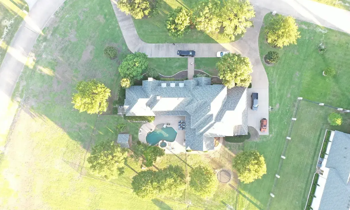 New shingle roof installation on a home in Weisenberg